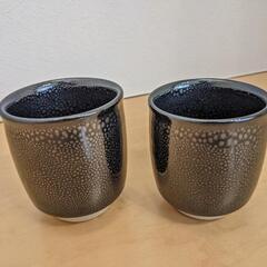 【北陶】湯呑2個セット🌟超美品の画像