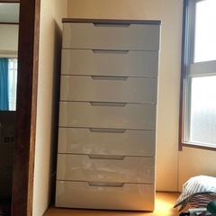 取引中❣️美品無料❗️7段チェスト（ニトリ）