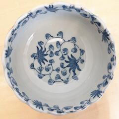 【美品・新品・未使用】 有田焼 彩窯 菊割唐草 小鉢5客揃の画像