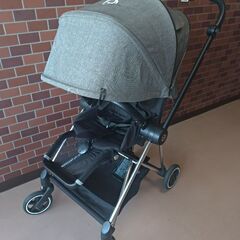 サイベックスベビーカー 引取り限定 サイベックスミオス美品ベビーカー引き取り限定マンハッタングレー