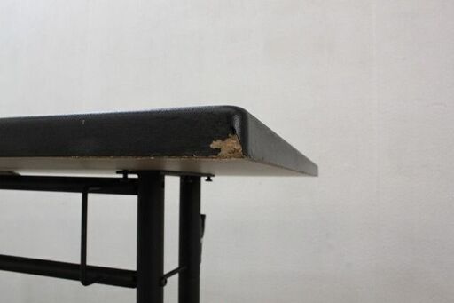 Bauhutte/バウヒュッテ PCデスク 昇降式 幅120cm×奥行55cm×高さ59~80cm ブラック BHD-1200M   