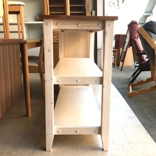 キッチンカウンター ニトリ 作業台 棚