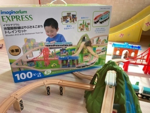 値下げ◎木製プラレール　トイザラス　プラレール　トーマス