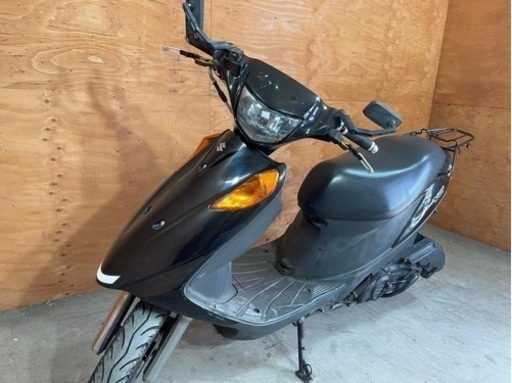 ★お支払い総額7.0万円★ スズキ アドレスV125 CF4EA 社外マフラー！人気のワンツー！ 小回り最強！ 通勤通学にオススメ♪ カスタムベースにも！関東圏内即日配送可能です！