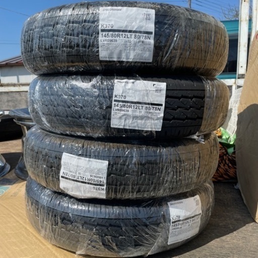 新品　ブリジストン　K370 軽トラ　軽バン