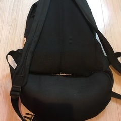 黒リュックサックの画像