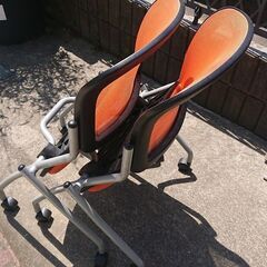 カグクロ　平行スタッキングチェアＰＴ（W540×D542×H79...
