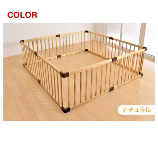 木製ベビーサークル&専用マット