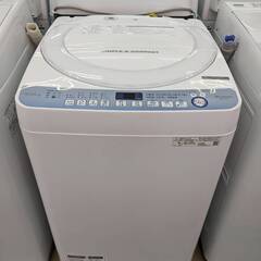 SHARP 7㎏洗濯機 ES-T711-W 2019年製 シャープ No.1863