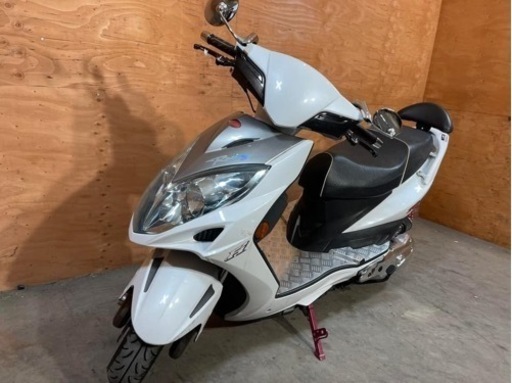★お支払い総額7.2万円★ KYMCO キムコ レーシング150FI カスタム多数♪ マフラー！リアサス！エアクリ！ウインカー！等 150cc高速乗れる！ 通勤通学に♪ 関東圏内即日配送可能です！