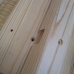 ナフコ 棚板支柱 600x60x24/ 合板 5枚の画像