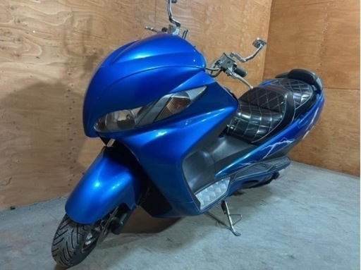 ★お支払い総額3.8万円★ スズキ スカイウェイブ250SS CJ43A カスタムペイント！ 社外マスク！ 激安ビッグお探しの方に♪ 関東圏内即日配送可能です！