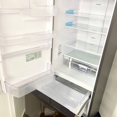 激安‼️真空チルド搭載 クリスタルブラウン HITACHI3ドア冷蔵庫R-S3800HVL🌟の画像