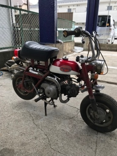 ホンダ　モンキー　Z50A 赤