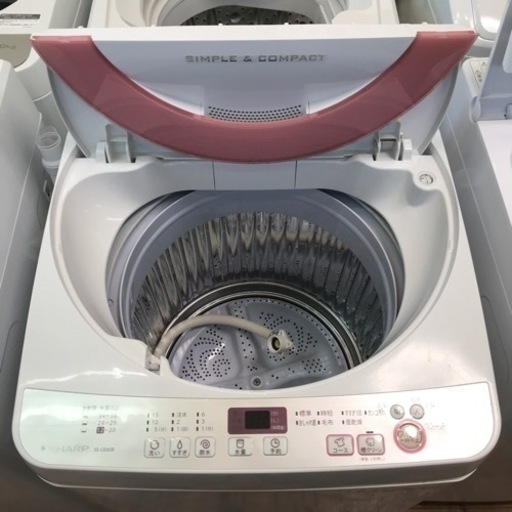 洗濯機　6キロ　SHARP 2016年製