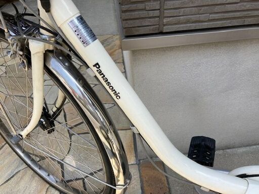 ?大容量8.9Ah?Panasonic　ビビDX　26インチ　電動自転車　電動アシスト自転車　中古　04085
