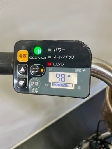 関東全域送料無料 保証付き 電動自転車 パナソニック ビビDX 26インチ 6.6ah パワフルアシスト