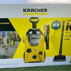 美品！ケルヒャー 高圧洗浄機 K3サイレントベランダ (60Hz西日本地区用)の画像