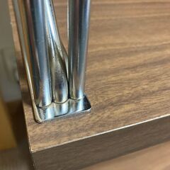 木製×金属　3段シェルフ　飾り棚の画像