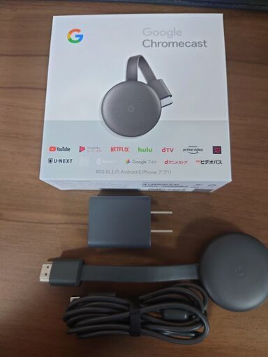 【中古】Google Chromecast 3rd