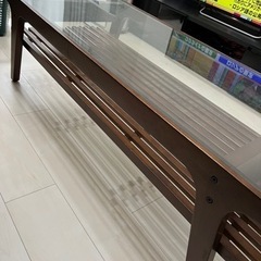 LOFT ガラステーブルの画像