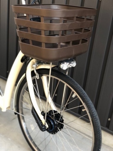 新車☆ブリヂストン 電動アシスト自転車 楽に乗れる ラクット２６ 両輪駆動 走りながら充電 