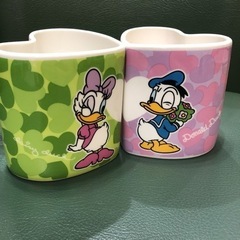 ドナルド＆デイジーペアマグカップ