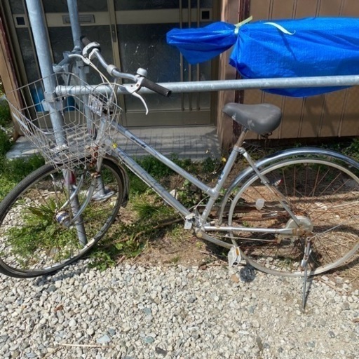 【配送可能】ブリジストン 自転車 シルバー