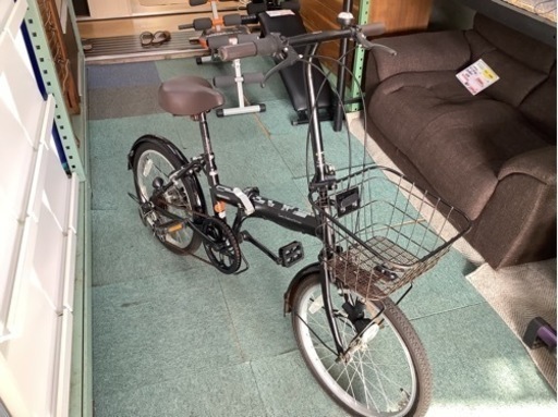 【リサイクルサービス八光　冷蔵庫　洗濯機　在庫入れ替えセール20%OFF】「あさひ」カジュリーフォールディング  20インチ 外装6段変速 折りたたみ自転車