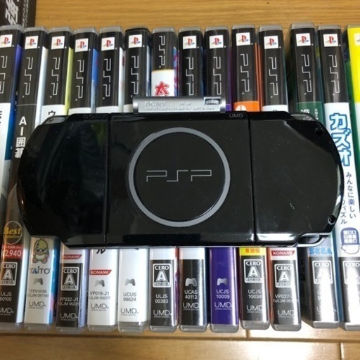 PSP3000ソフトケース、16本付属セット