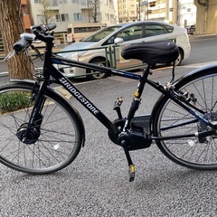 ブリヂストン 電動自転車 TB1E 最新モデル ブラック　使用回...