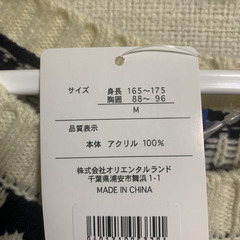 ディズニー　セーター　未使用品の画像