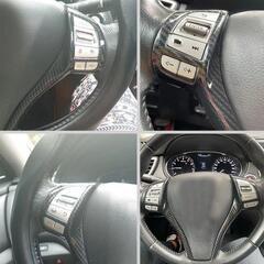 新品　日産エクストレイル　T32系前期用　カーボン調　ステアリングスイッチパネル　X-TRAIL　NISSAN　ニッサンの画像