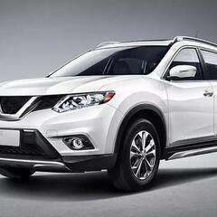 新品　日産エクストレイル　T32系前期用　カーボン調　ステアリングスイッチパネル　X-TRAIL　NISSAN　ニッサンの画像
