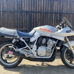 SUZUKI カタナ250 綺麗　マフラーカスタム　近隣送料無料‼︎の画像