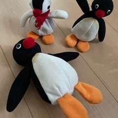 ぬいぐるみ　ピングーの画像