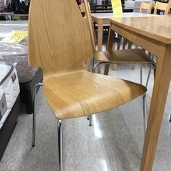 ナチュラル　4人掛けダイニングセット