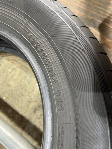 21年制 バリ山    195/65R15.  ヨコハマ ECOS ES31  (J5)