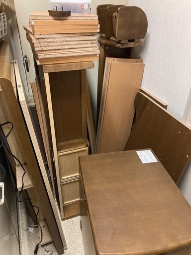 学習机(分解済み)