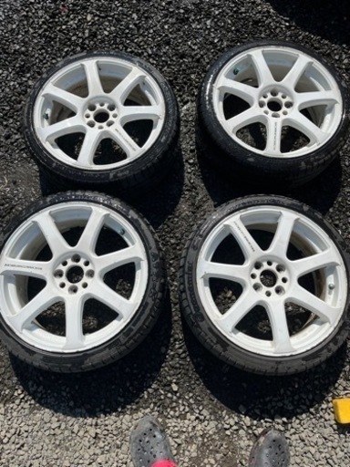 ワークエモーション T7R 17インチ 4穴 7J +47