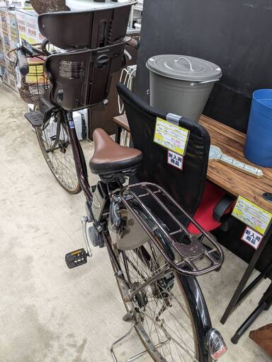 ??Panasonic 26インチ 電動アシスト付自転車?OGK製フロントチャイルドシート付 ?パナソニック?