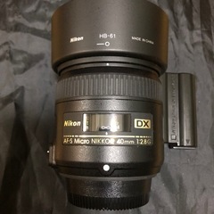 NIKKOR AF-S DX Micro 40mm F2.8G　...