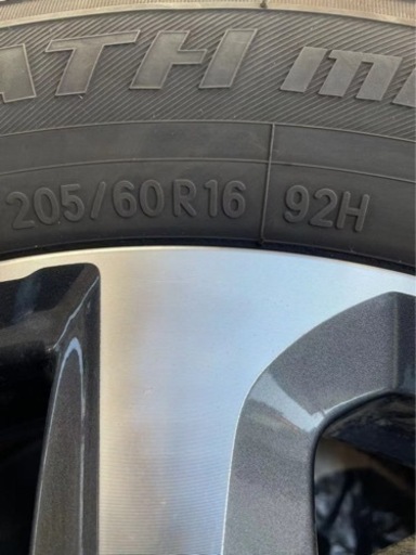 引取り中　　ステップワゴン　夏タイヤ　ホイール付き　205/60R16 92H  4本セット