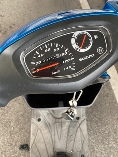 アドレスv125g 低走行距離