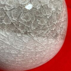 ガラス釉　多重貫入　菓子鉢　共箱付き