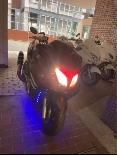【YAMAHAマジェスティー】SG03J スピーカー　LED フルカスタム