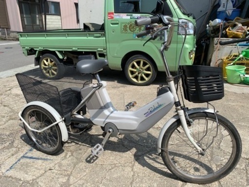 三輪車▲電話自転車！電動アシスト自転車！三輪！