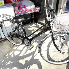 新古車自転車 DCM ママチャリ 自転車 実用 5.段変速 27...