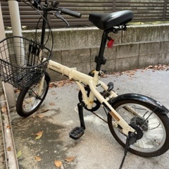折り畳み自転車500円