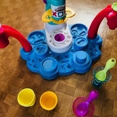 【500】No.4 プレイドー　くるくる　ソフトクリームショップ